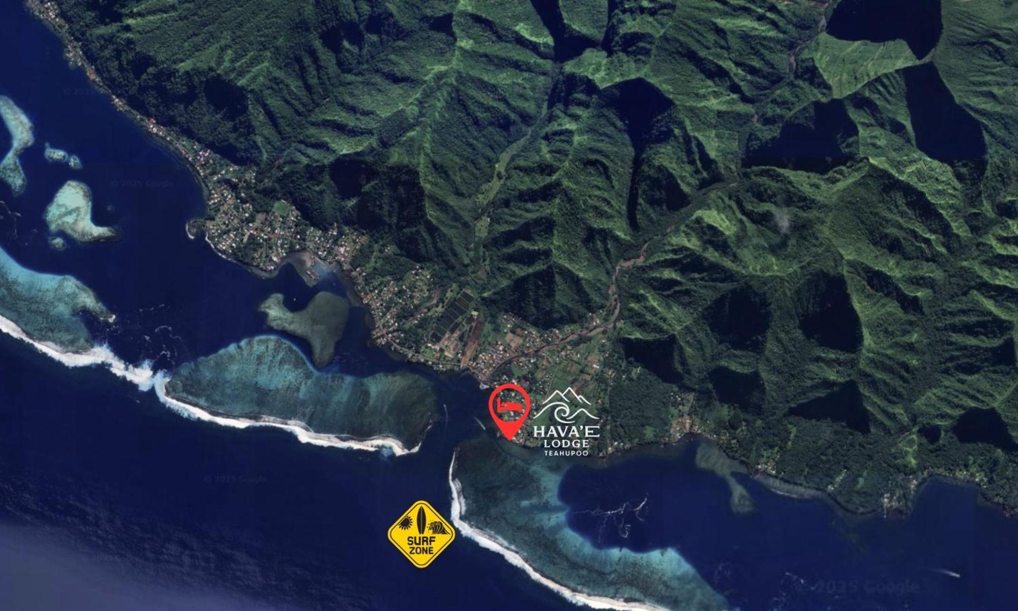 Hava'E Lodge Teahupoo Esterno foto