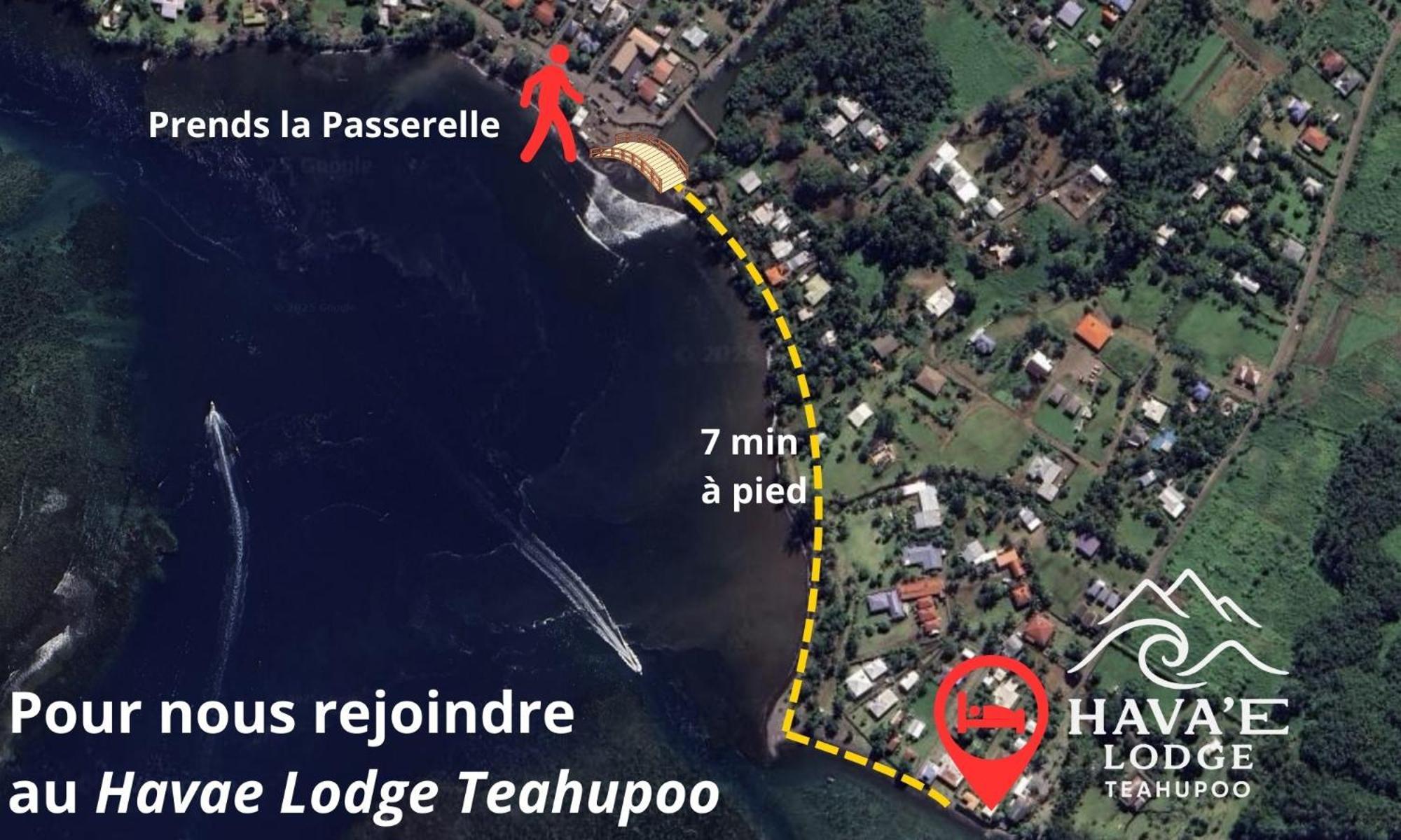 Hava'E Lodge Teahupoo Esterno foto